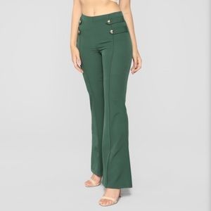 Olive Green Bell Bottoms Fashion Nova